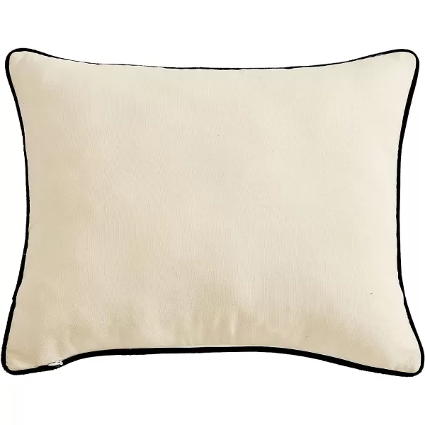 imageEddie Bauer Home Throw Pillow with Zipper Closure Perfect Home Decor for Bed or Sofa 16 x 20 Bear Twill Black1 Count Pack of 1 Bear Twill Black