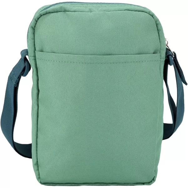 imageEddie Bauer Jasper Crossbody Bag with Zippered Main Compartment and Adjustable Shoulder StrapSeaglass