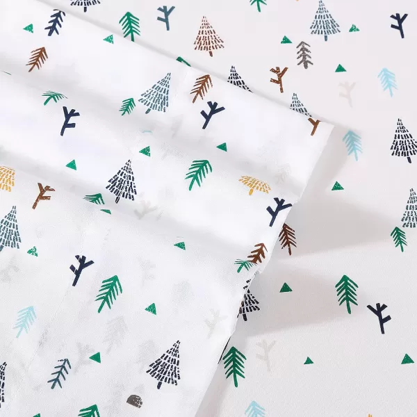 imageEddie Bauer Kids  Queen Sheets Stain Resistant Kids Bedding Ideal for Toddler Bedding Set Poppy Plaid Pink QueenDreamland Green