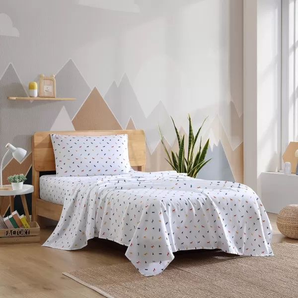 imageEddie Bauer Kids  Twin Sheets Stain Resistant Kids Bedding Ideal for Toddler Bedding Set Buddy The Dog White TwinBuddy the Dog White Twin
