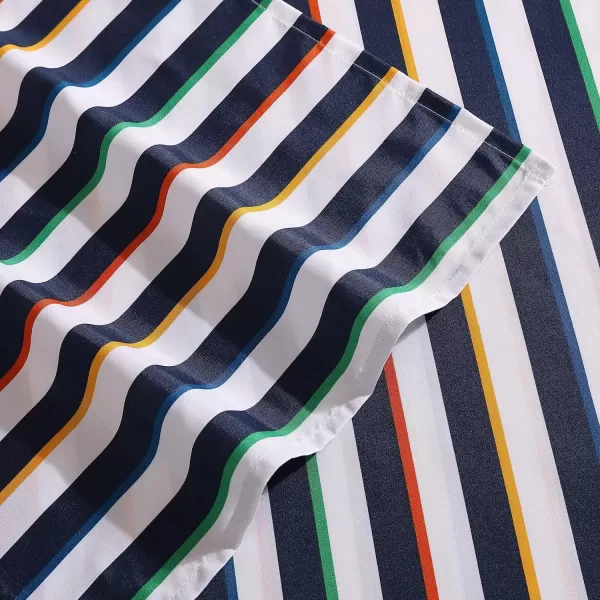 imageEddie Bauer Kids  Twin Sheets Stain Resistant Kids Bedding Ideal for Toddler Bedding Set Buddy The Dog White TwinStripes Game Blue Full