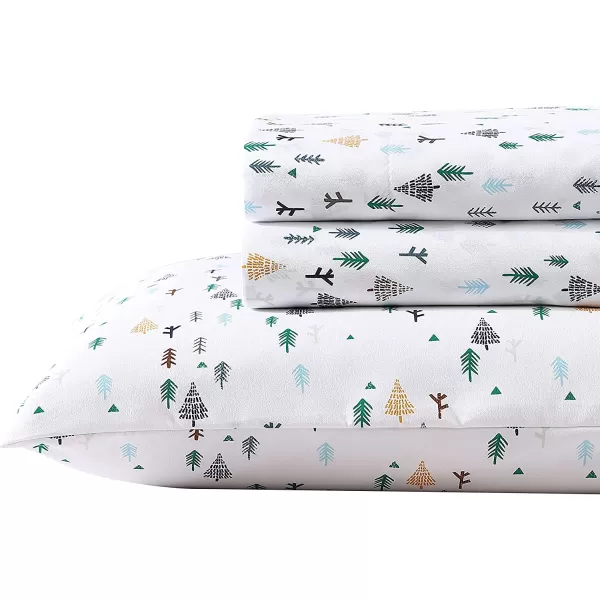 imageEddie Bauer Kids  Twin Sheets Stain Resistant Kids Bedding Ideal for Toddler Bedding Set Poppy Plaid Pink TwinDreamland Green Twin XL