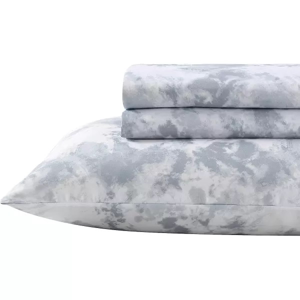 imageEddie Bauer Kids  Twin Sheets Stain Resistant Kids Bedding Ideal for Toddler Bedding Set Poppy Plaid Pink TwinSpring Water Tie Dye GreyWhite Queen