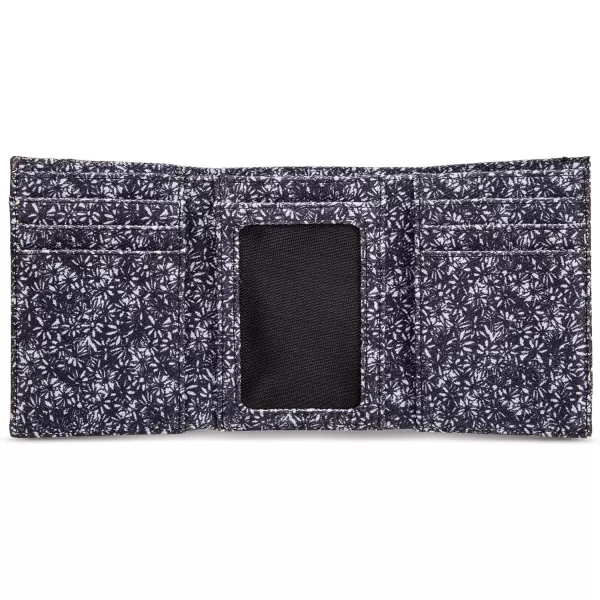 imageEddie Bauer Men Signature Trifold Wallet Available Cotton Canvas Or Ripstop NylonCanvas Print  Blue