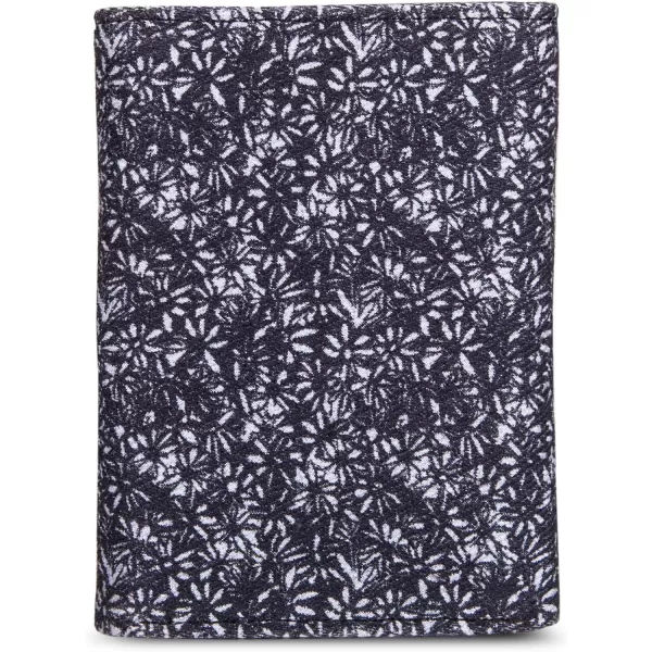 imageEddie Bauer Men Signature Trifold Wallet Available Cotton Canvas Or Ripstop NylonCanvas Print  Blue