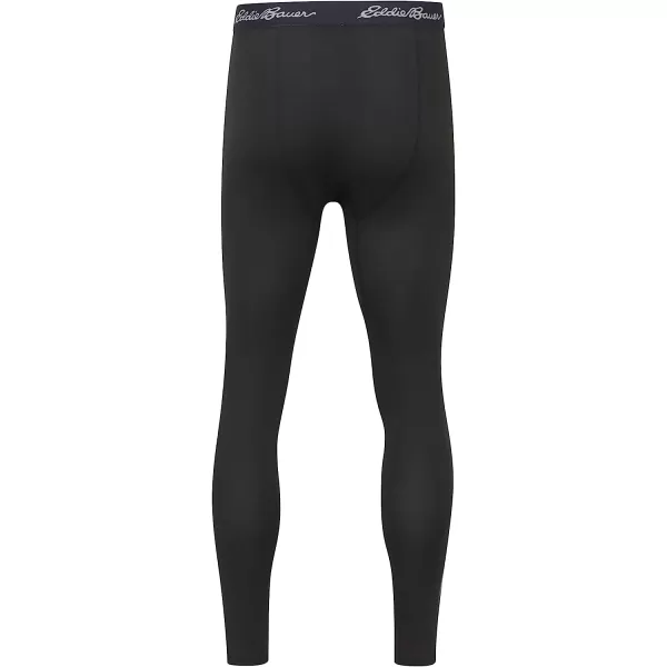 imageEddie Bauer Men Trek Fleece Performance Baselayer Sport Compression PantsBlack