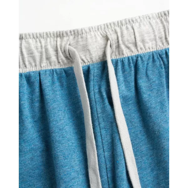 imageEddie Bauer Mens 2 Pack Lounge Shorts  Pajama Bottoms Casual Drawstring Shorts with Pockets for MenCombo 1