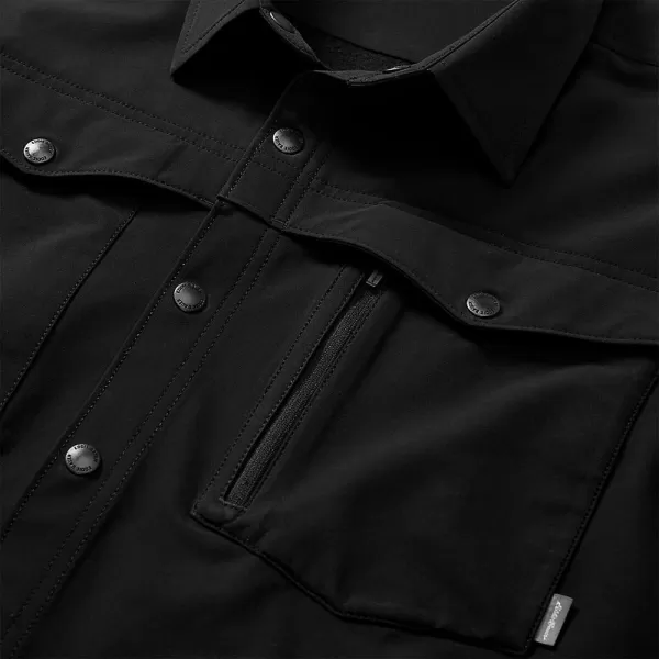 imageEddie Bauer Mens Acclivity Shirt JacketBlack