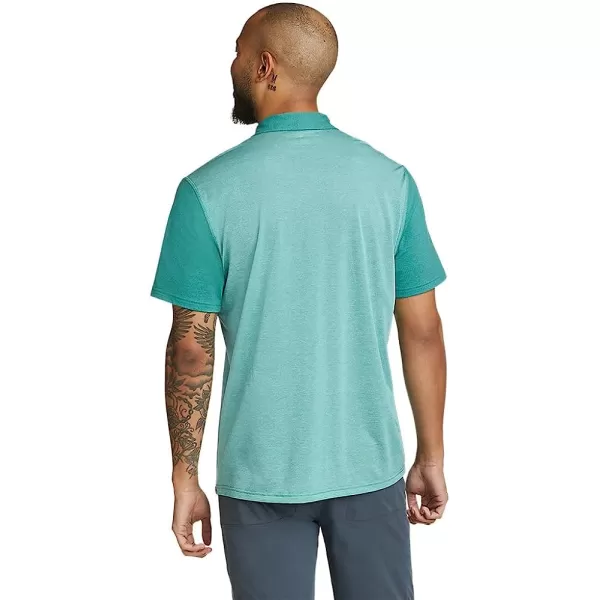 imageEddie Bauer Mens Adventurer ShortSleeve Polo ShirtTall Dusty Jade