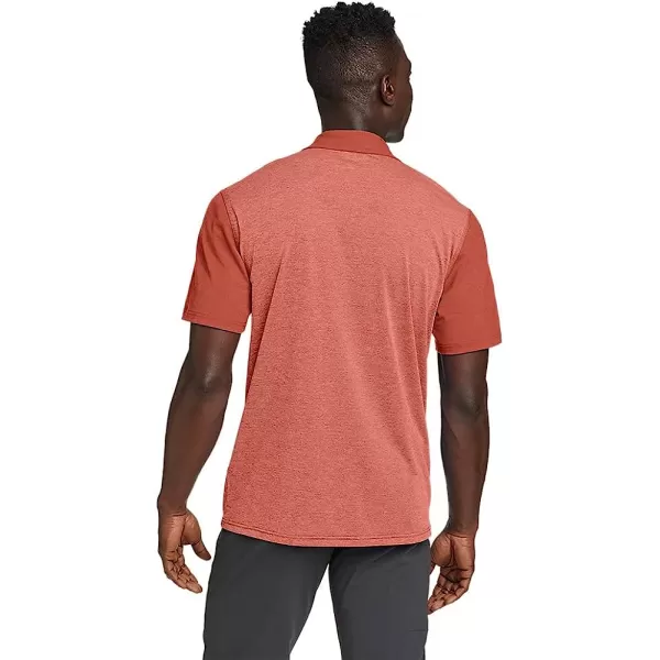 imageEddie Bauer Mens Adventurer ShortSleeve Polo ShirtTall Maroon