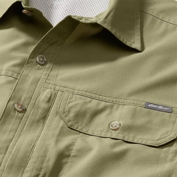 imageEddie Bauer Mens Atlas Exploration Flex ShortSleeve ShirtTall Eucalyptus