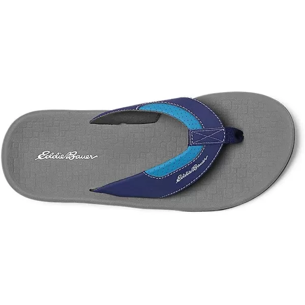 imageEddie Bauer Mens Break Point Flip FlopMed Indigo