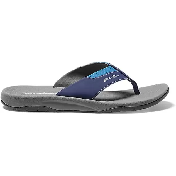 imageEddie Bauer Mens Break Point Flip FlopMed Indigo