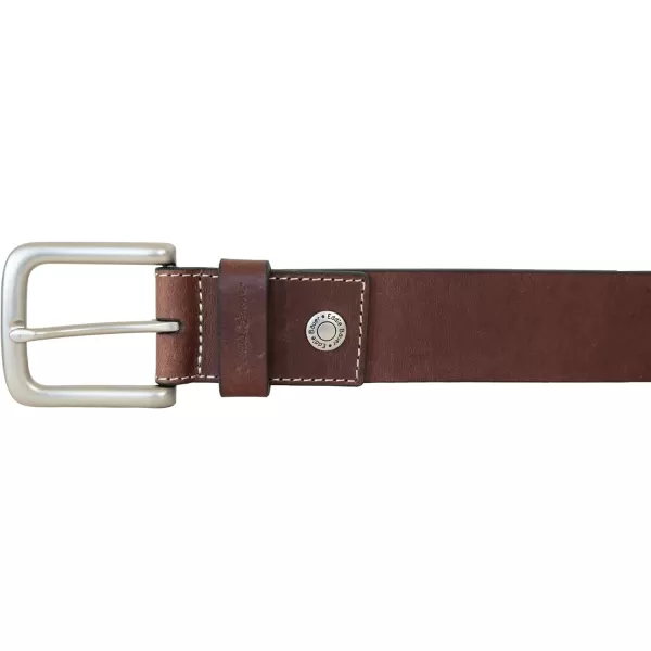 imageEddie Bauer Mens Bridle Leather Belt with Antique Nickel BuckleEddie Bauer Mens Bridle Leather Belt with Antique Nickel Buckle