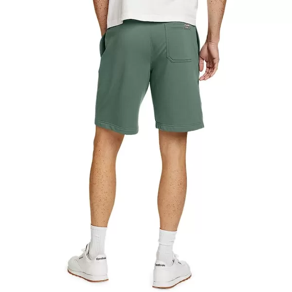 imageEddie Bauer Mens Camp Fleece Colorblock ShortsDragonfly