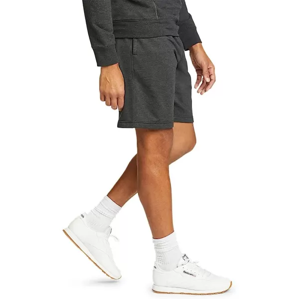 imageEddie Bauer Mens Camp Fleece Colorblock ShortsHeather Gray