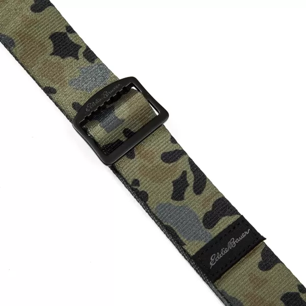 imageEddie Bauer Mens Cascade Webbing Belt with Low Profile Adjustable BuckleCamo