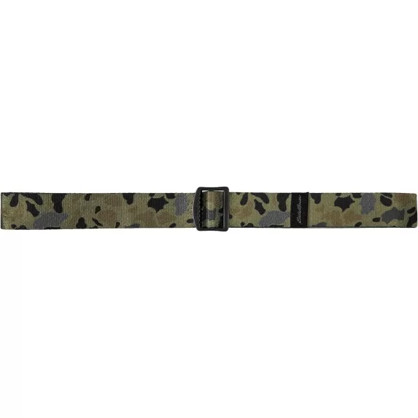 imageEddie Bauer Mens Cascade Webbing Belt with Low Profile Adjustable BuckleCamo
