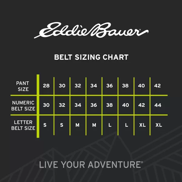 imageEddie Bauer Mens Cascade Webbing Belt with Low Profile Adjustable BuckleStorm