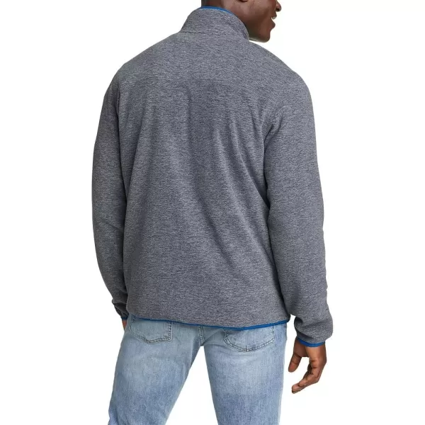 imageEddie Bauer Mens Chutes LongSleeve Snap Mock Neck FleeceCharcoal Htr