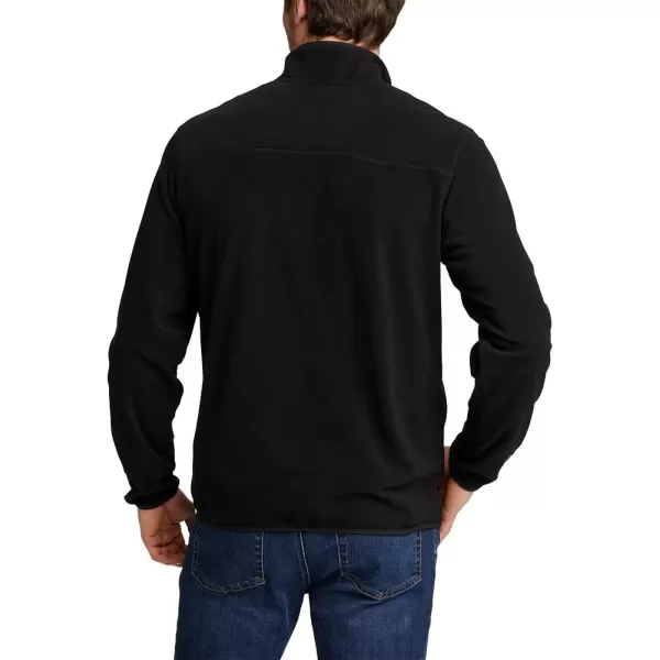 imageEddie Bauer Mens Chutes MockNeck FleeceOnyx
