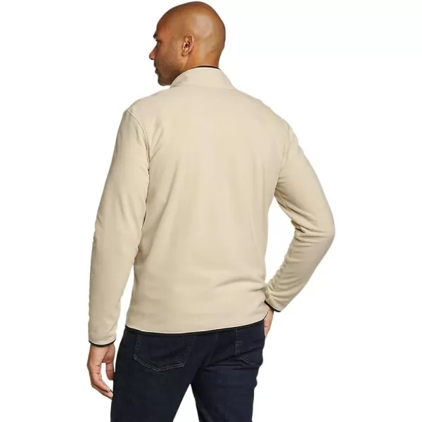 imageEddie Bauer Mens Chutes MockNeck FleeceRegular Ecru
