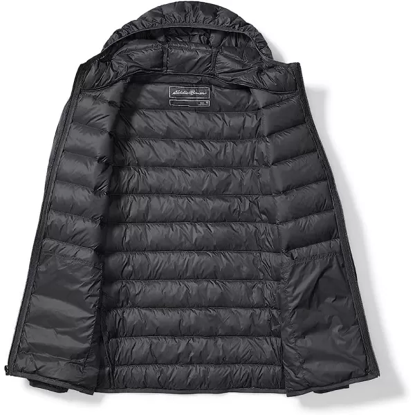 imageEddie Bauer Mens CirrusLite Down Hooded JacketRegular Dk Smoke Htr Recycled