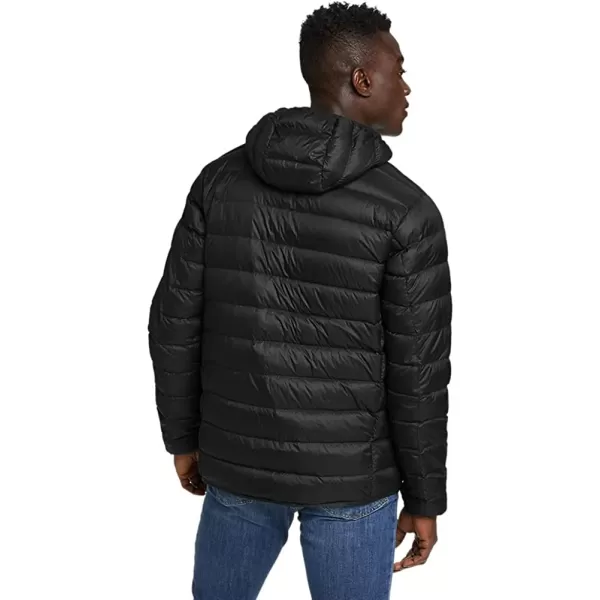 imageEddie Bauer Mens CirrusLite Down Hooded JacketTall Black Recycled