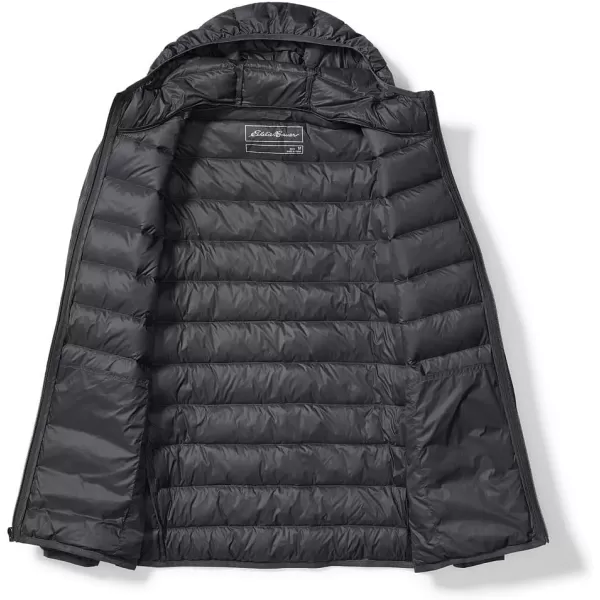imageEddie Bauer Mens Cirruslite Down Hooded JacketDk Smoke Htr Recycled