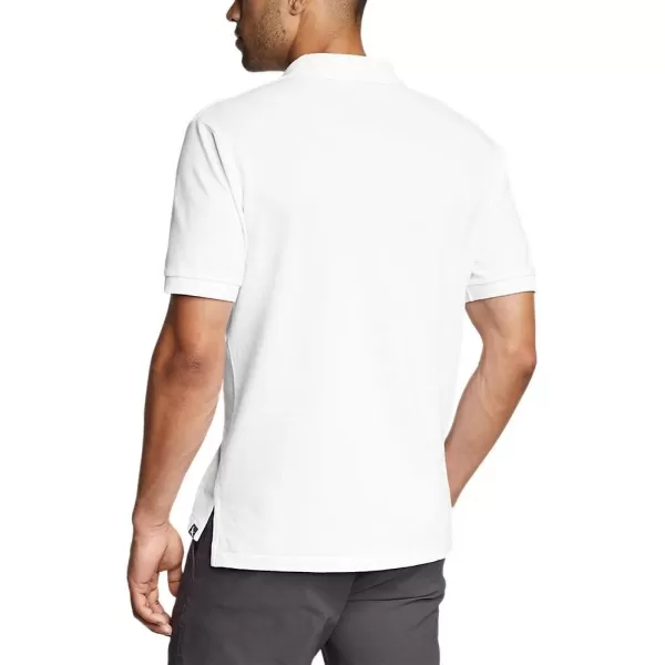 imageEddie Bauer Mens Classic Field Pro ShortSleeve Polo ShirtWhite