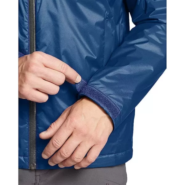 imageEddie Bauer Mens Cloud Cap Insulated Rain Jacket True Blue Regular XLEddie Bauer Mens Cloud Cap Insulated Rain Jacket True Blue Regular XL