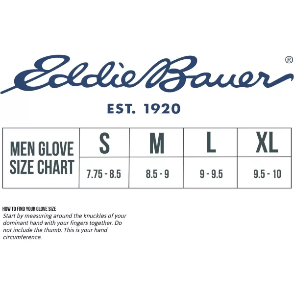 imageEddie Bauer Mens Cold Weather Performance Glove Liners Multiple Sizes Multiple ColorsGrid Fleece Ash Grey