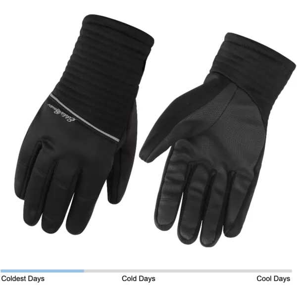 imageEddie Bauer Mens Cold Weather Performance Glove Liners Multiple Sizes Multiple ColorsInsulated Black