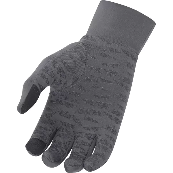 imageEddie Bauer Mens Cold Weather Performance Glove Liners Multiple Sizes Multiple ColorsMidweight Ash Grey