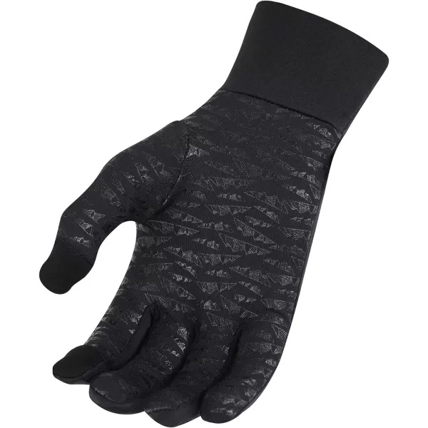 imageEddie Bauer Mens Cold Weather Performance Glove Liners Multiple Sizes Multiple ColorsMidweight Black