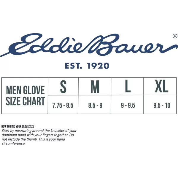 imageEddie Bauer Mens Cold Weather Performance Glove Liners Multiple Sizes Multiple ColorsMidweight Dark Loden