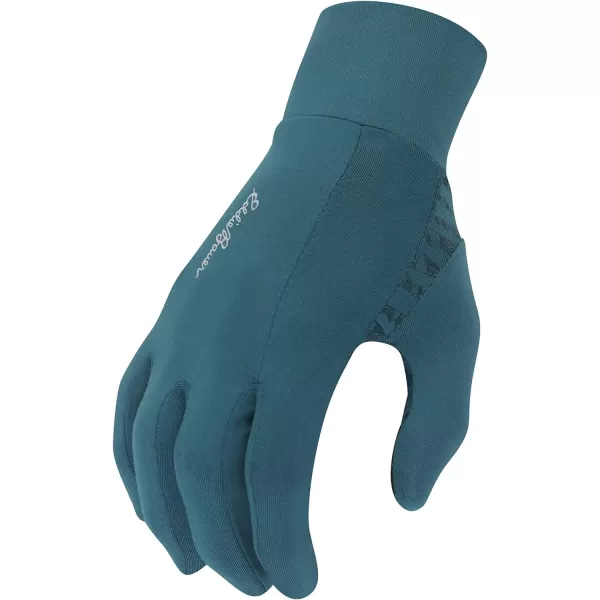 imageEddie Bauer Mens Cold Weather Performance Glove Liners Multiple Sizes Multiple ColorsMidweight Dark Teal