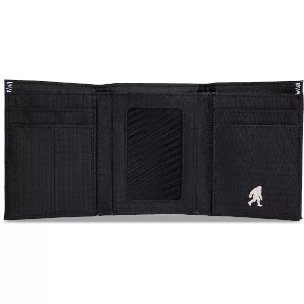 imageEddie Bauer Mens Companion Ripstop Nylon Trifold Black One SizeEddie Bauer Mens Companion Ripstop Nylon Trifold Black One Size