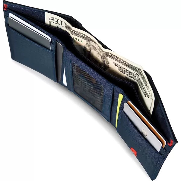 imageEddie Bauer Mens Companion Ripstop Nylon Trifold Wallet Navy One SizeEddie Bauer Mens Companion Ripstop Nylon Trifold Wallet Navy One Size