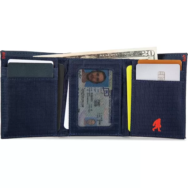 imageEddie Bauer Mens Companion Ripstop Nylon Trifold Wallet Navy One SizeEddie Bauer Mens Companion Ripstop Nylon Trifold Wallet Navy One Size