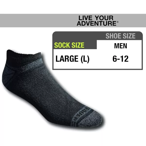 imageEddie Bauer Mens Dura Dri Moisture Control 6Pair Low Cut SocksOlive Assorted 6 Pairs