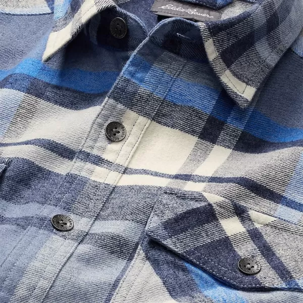 imageEddie Bauer Mens EB Hemplify Flannel ShirtTall Atlantic