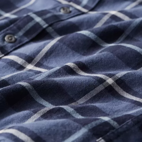 imageEddie Bauer Mens Eddies Favorite Classic Fit Flannel Shirt  PlaidDark Loden