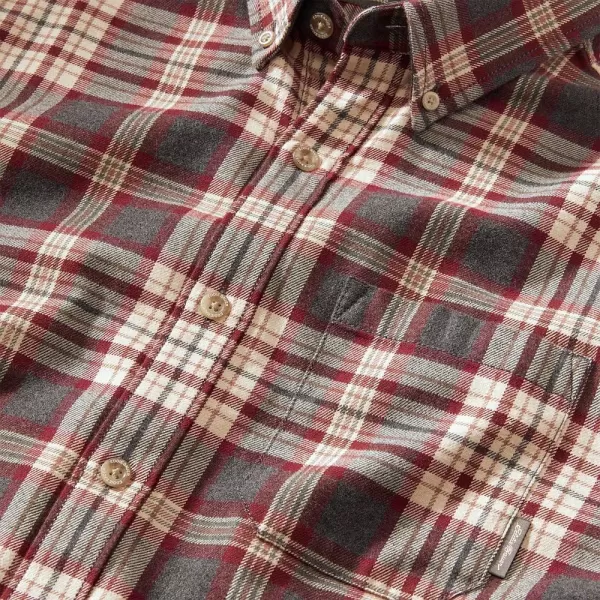 imageEddie Bauer Mens Eddies Favorite Classic Fit Flannel Shirt  PlaidHeather Gray