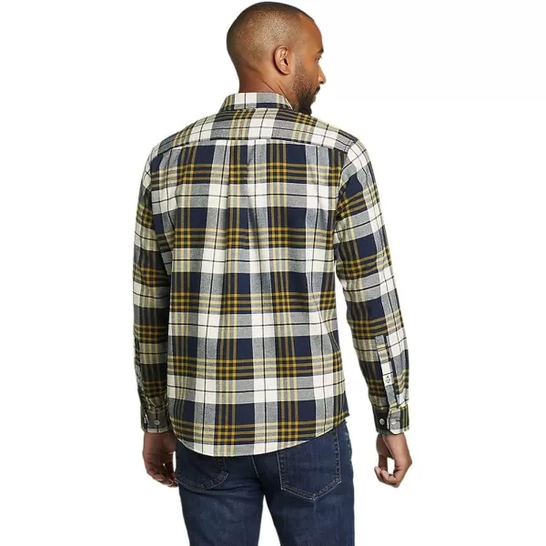 imageEddie Bauer Mens Eddies Favorite Classic Fit Flannel Shirt  PlaidRegular Nordic