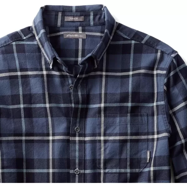 imageEddie Bauer Mens Eddies Favorite Classic Fit Flannel Shirt  PlaidStream