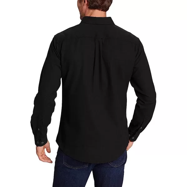 imageEddie Bauer Mens Eddies Favorite Flannel Classic Fit Shirt  SolidRegular Coal