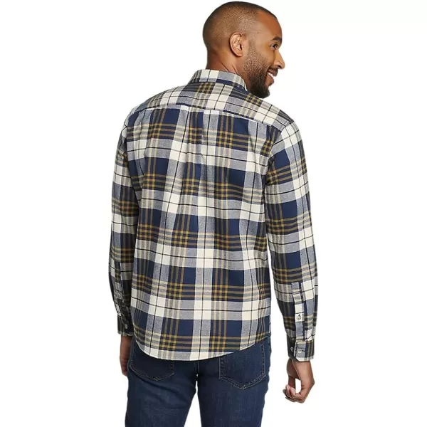 imageEddie Bauer Mens Eddies Favorite Flannel Relaxed Fit Shirt  PlaidTall Nordic