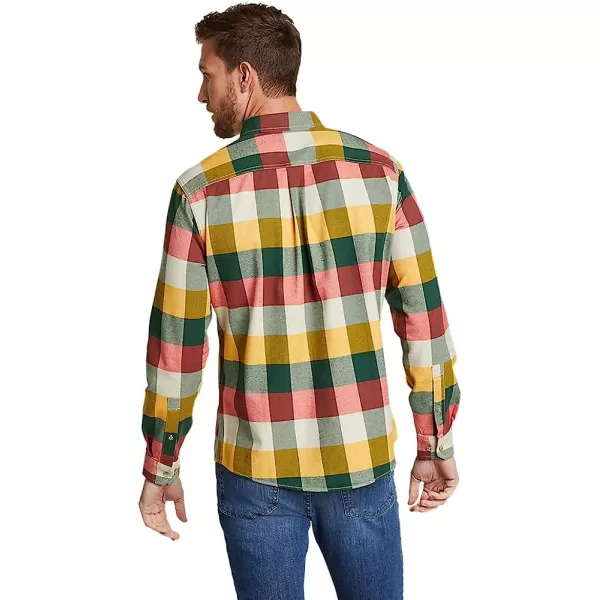 imageEddie Bauer Mens Eddies Favorite Flannel Shirt  SlimRegular Alder