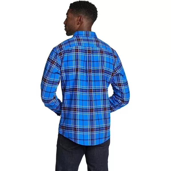 imageEddie Bauer Mens Eddies Favorite Flannel Shirt  SlimTall Sapphire